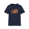 American Flag With Marlin T-Shirt