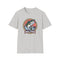 Coral Leaping Bass Badge T-Shirt