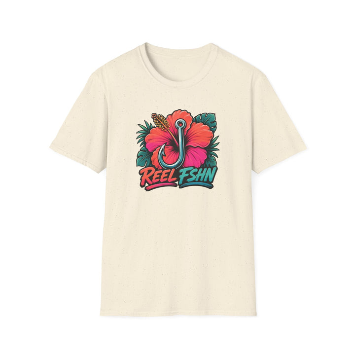 Hibiscus Hook Badge T-Shirt