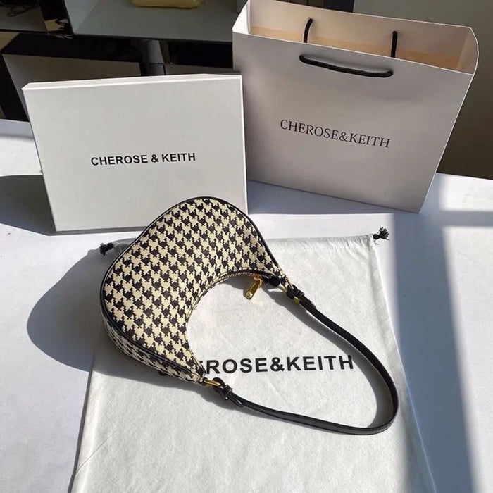 Houndstooth Carryall Bag