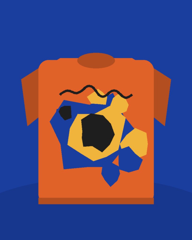 Orng Tiger Fury T-Shirt