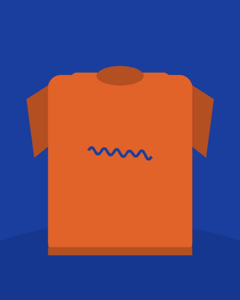 Orng Tiger Fury T-Shirt